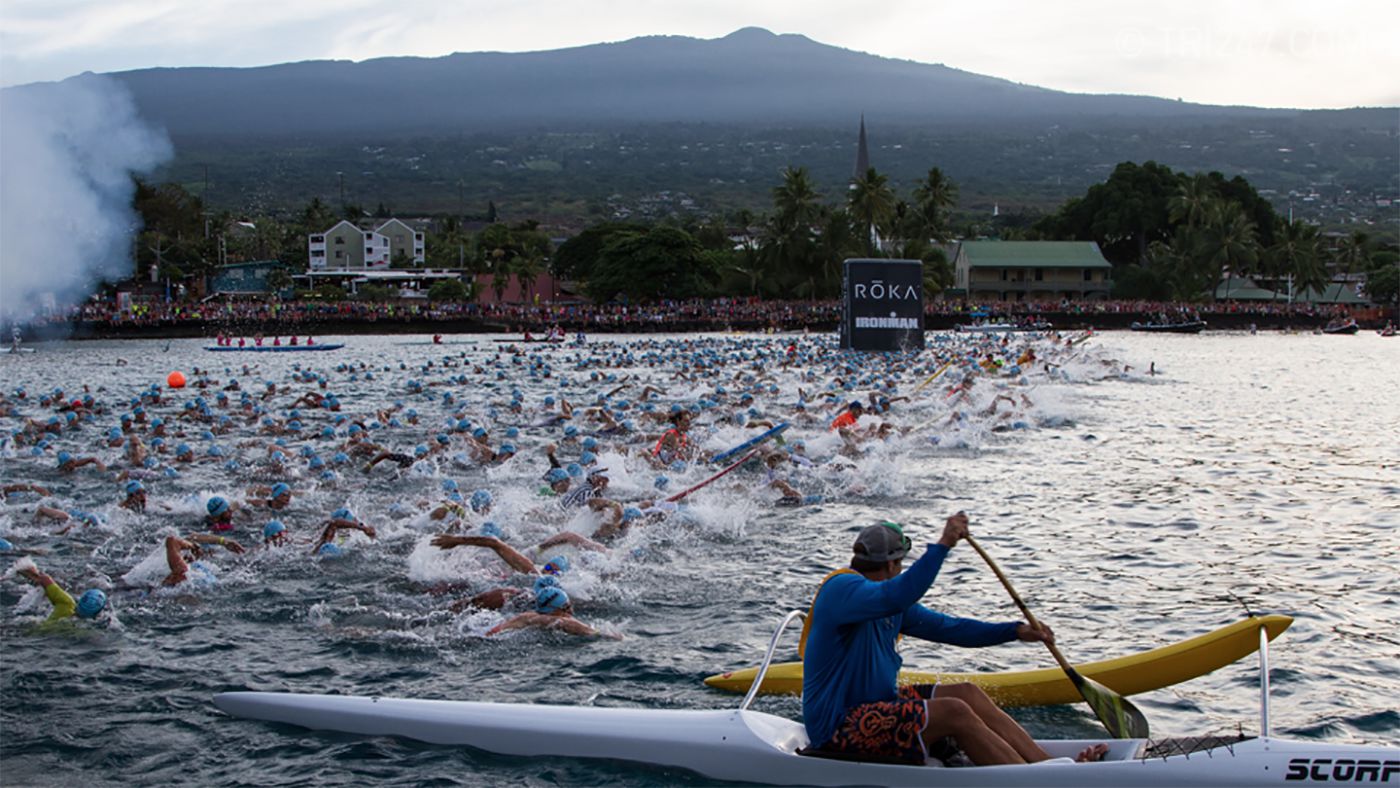 IRONMAN World Championship swim at Kona