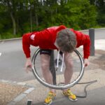 Harry Wiltshire triathlon tips - fixing a puncture