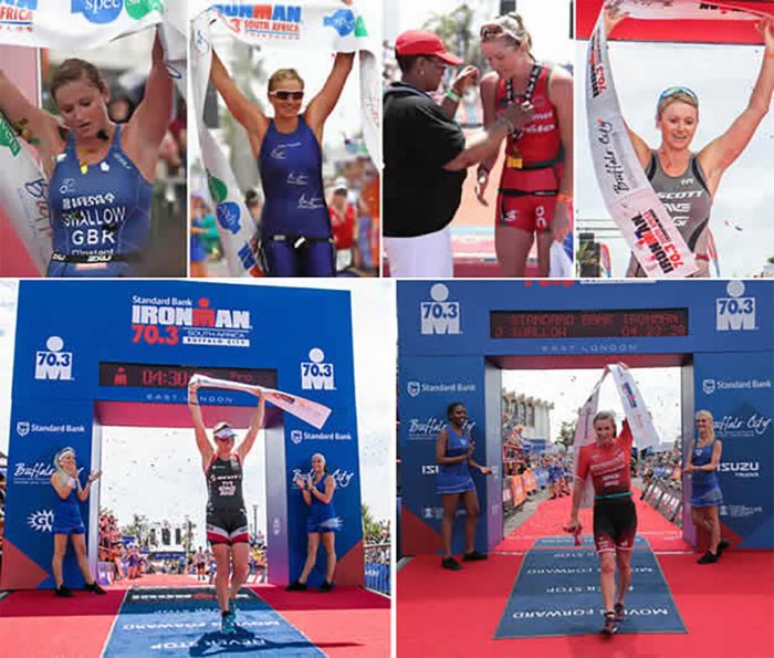 Jodie Swallow wins at Ironman 70.3 South Africa