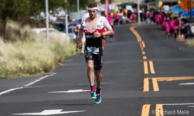 David McNamee at the IRONMAN World Championships 2016