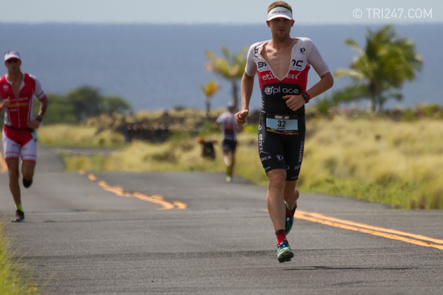 David McNamee at the IRONMAN World Championships 2016