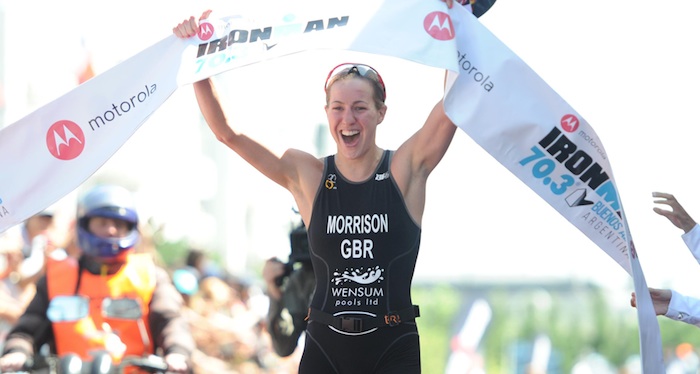 Kimberley Morrison wins IRONMAN 70.3 Buenos Aires 2016