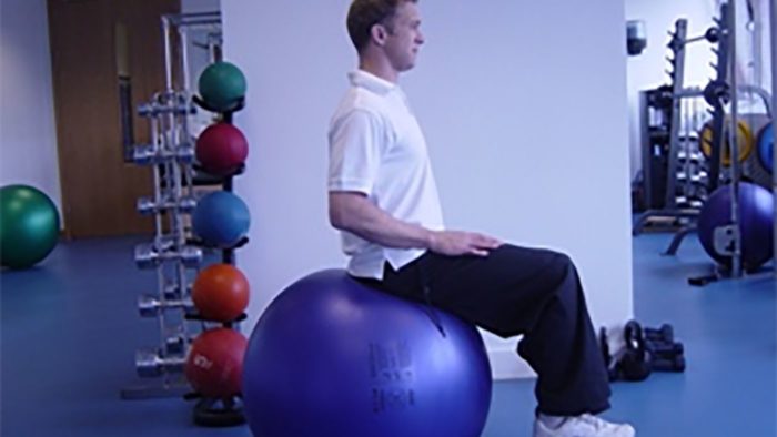 Cycling injury prevention - seated hip flexion