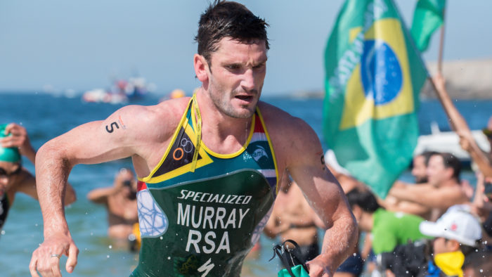 Can Richard Murray win on home soil? (Wagner Araujo/triathlon.org)