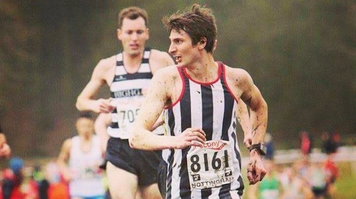 Richard Horton at the English National Cross Country Championships 2017