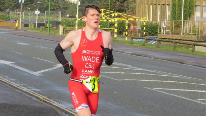 Frosty Aquathlon winner 2017: Sam Wade