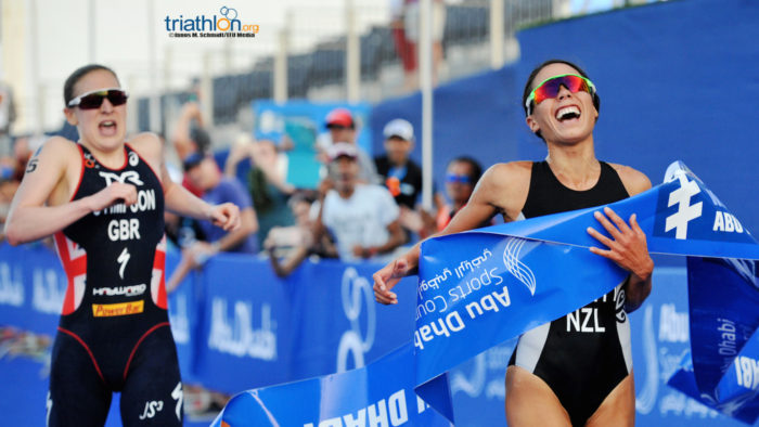 The Jodie Stimpson / Andrea Hewitt Sprint finish