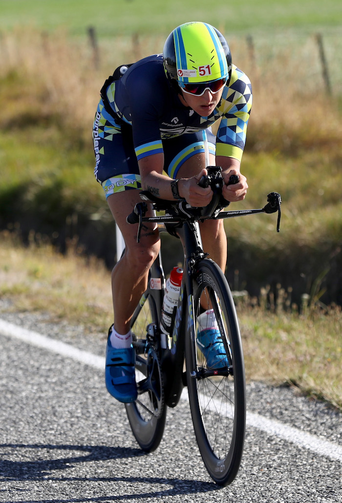 Laura Siddall on her CEEPO at Challenge Wanaka 2017 (Photo by Phil Walter/Getty Images)