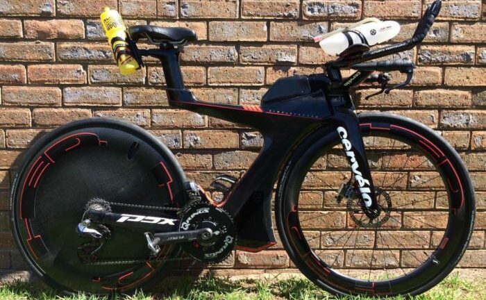 Susie Cheetham's Cervelo P5X