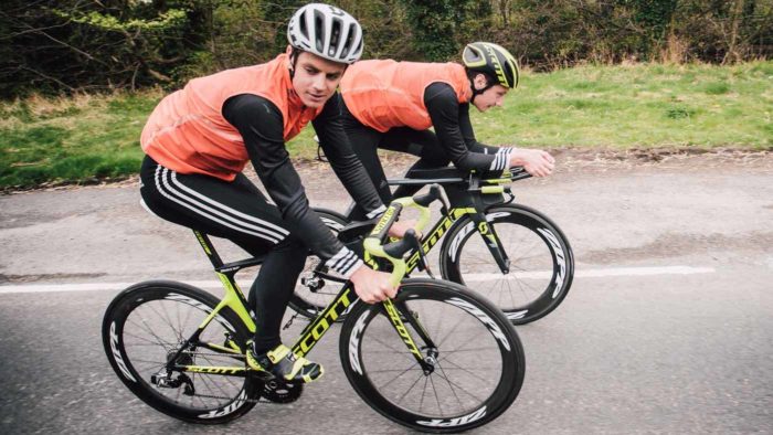 Alistair Brownlee on the SCOTT Plasma TT/Tri bike