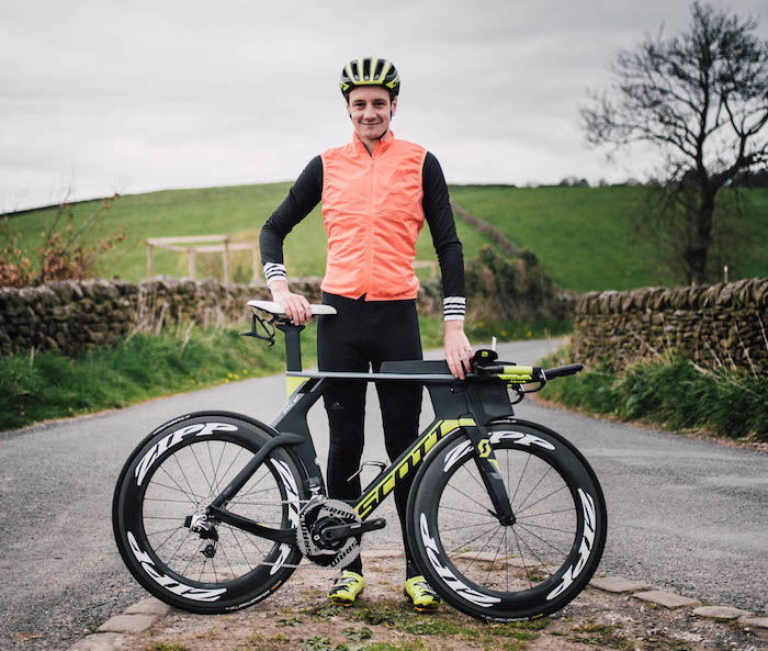 Alistair Brownlee on the SCOTT Plasma TT/Tri bike