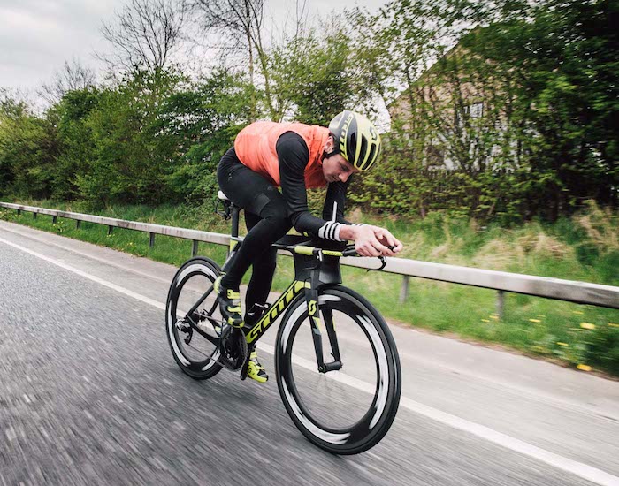 Alistair Brownlee on the SCOTT Plasma TT/Tri bike