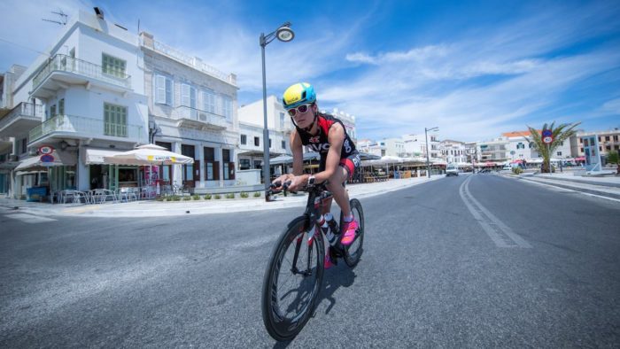 Alice Hector at Syros Triathlon 2016