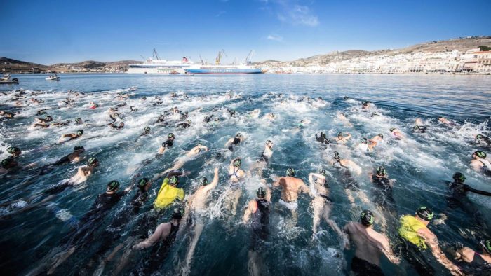 Alice Hector at Syros Triathlon 2016