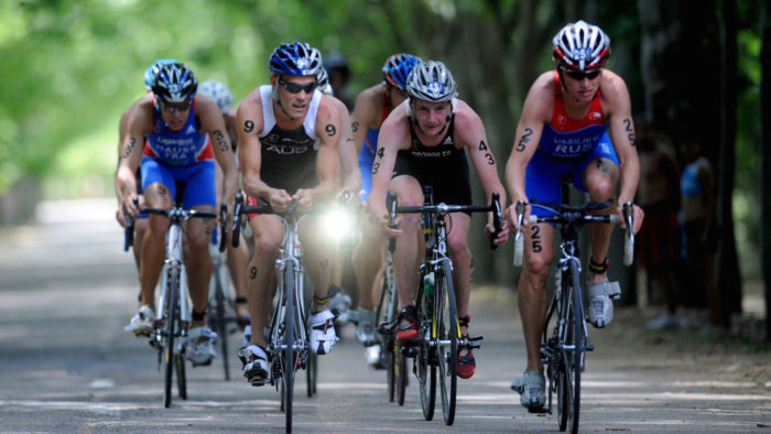 Alistair Brownlee's first ITU WTS victory - Madrid 2009 (on a Boardman)