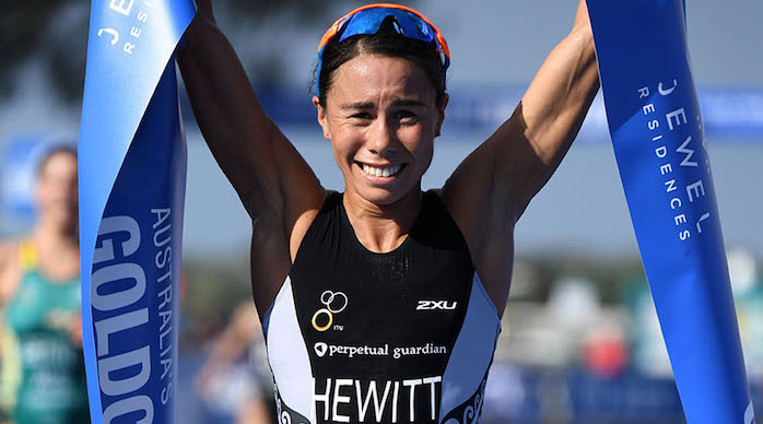 ITU World Triathlon Gold Coast 2017 - Andrea Hewitt wins