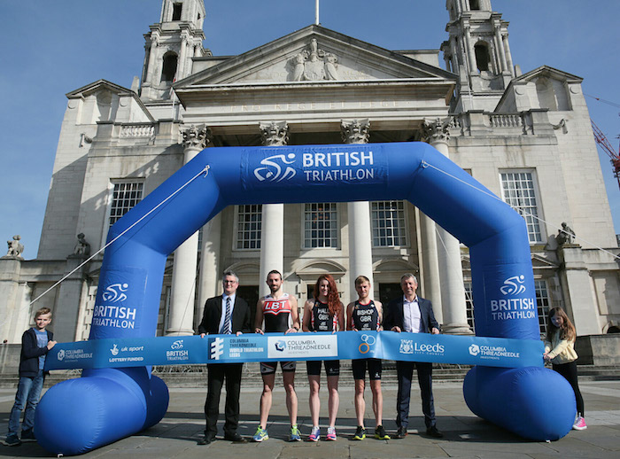 Columbia Threadneedle World Triathlon Leeds grandstand tickets launch