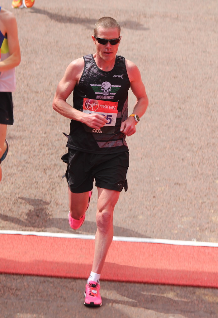 Hywel Davies London Marathon 2017