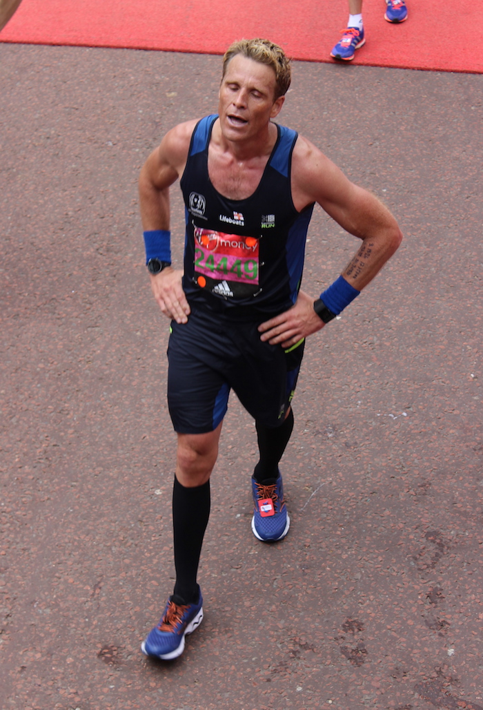 James Cracknell - London Marathon 2017