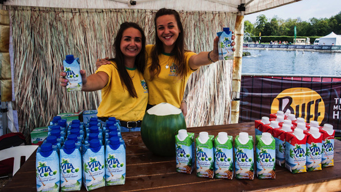 Vita Coco Coconut Water brings the ultimate R&R to the Castle Triathlon Series events