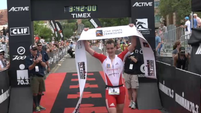 Alistair Brownlee IRONMAN 70.3 St. George North American Championship