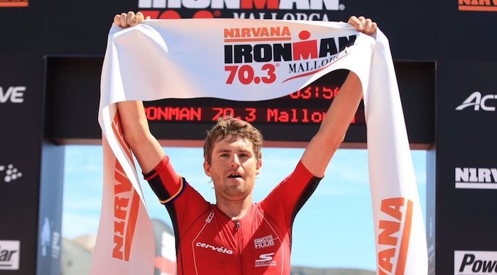 David McNamee wins IRONMAN 70.3 Mallorca