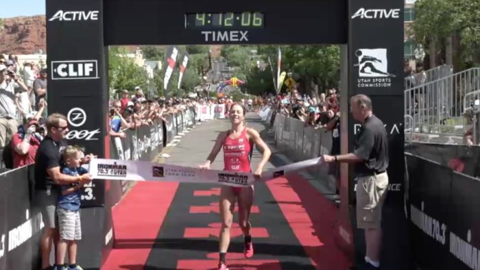 Holly Lawrence IRONMAN 70.3 St. George North American Championship