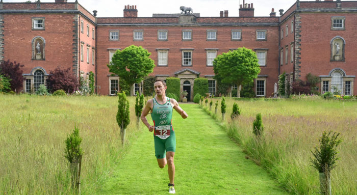 Lawrence Fanous at the Staunton Harold Triathlon 2017