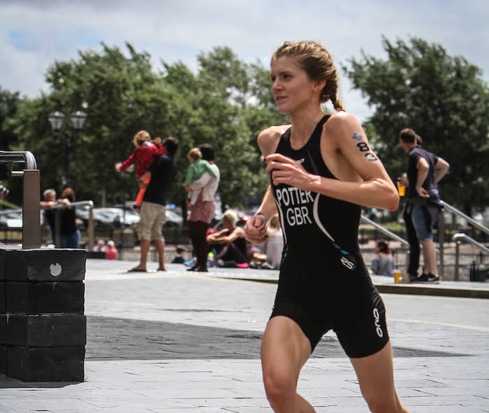 Beth Potter Cardiff Triathlon