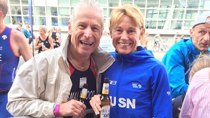 ETU Sprint Triathlon European Championships Dusseldorf - Michael Smallwood and Jacqui Phillips