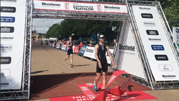 Gordon Benson - Blenheim Palace Triathlon winner 2017