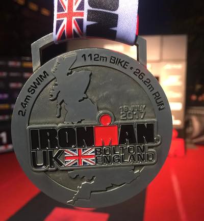 IRONMAN UK medals