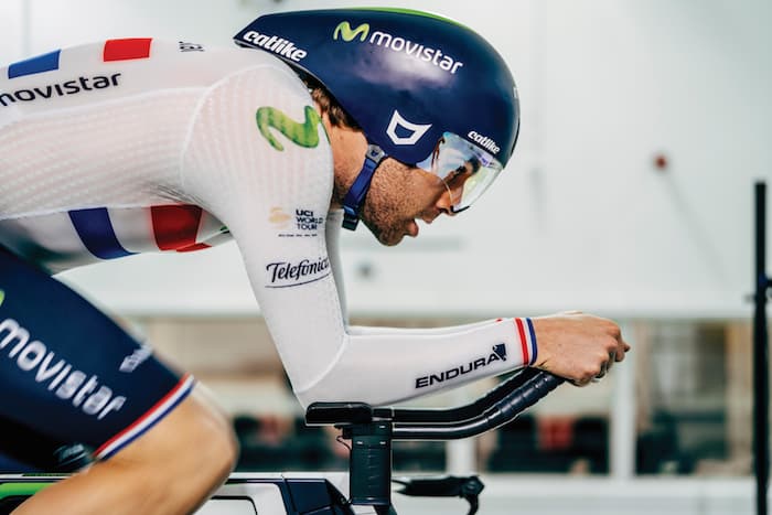The D2Z® Encapsulator Suit™, the world’s fastest time-trial suit, developed by Endura and Drag2Zero