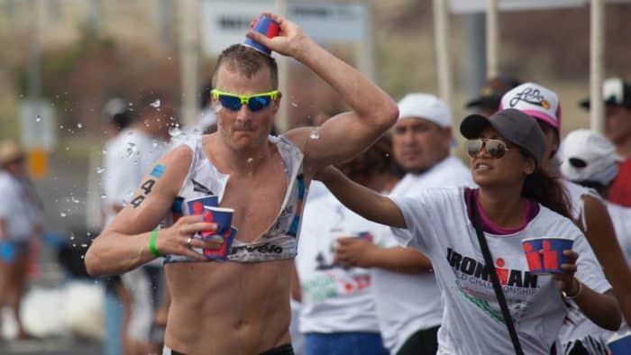 How to stay hydrated during a full distance triathlon (Photo: Richard Melik / Team Freespeed)