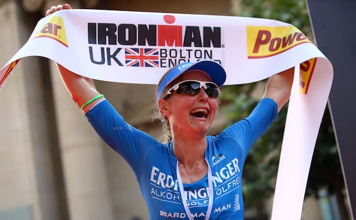 Lucy Gossage wins IRONMAN UK 2016