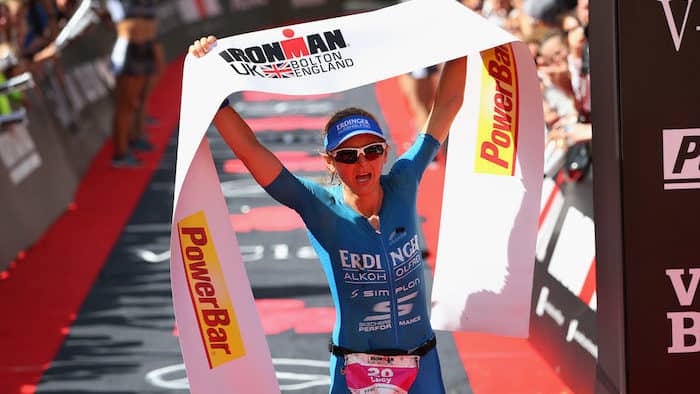 Lucy Gossage wins IRONMAN UK 2017