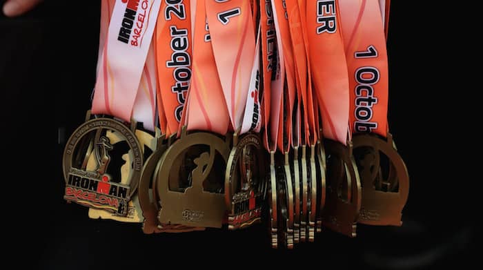 IRONMAN Barcelona medals 2017