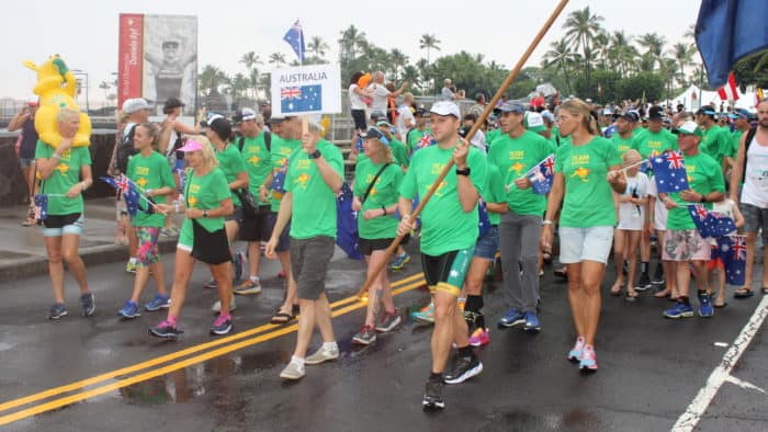 IRONMAN World Championship Parade of Nations 2017