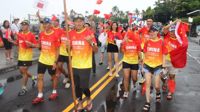 IRONMAN World Championship Parade of Nations 2017