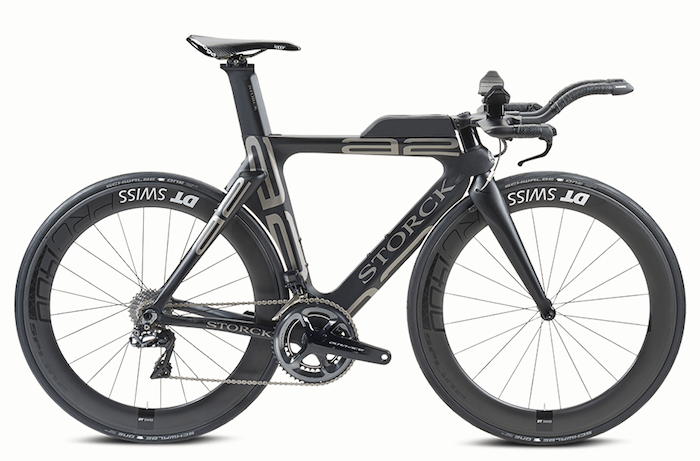 Storck Aero 2 Platinum G2 - An uncompromising and super-light Aero machine with minimal drag due to its rigorous aerodynamic tube design and Zeitjäger time-trial aero handlebar.