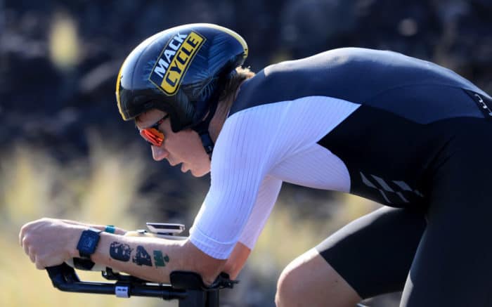 KAILUA KONA, HI - OCTOBER 14: Cameron Wurf of Australia competes on the bike during the IRONMAN World Championship on October 14, 2017 in Kailua Kona, Hawaii. (Photo by Sean M. Haffey/Getty Images for IRONMAN)