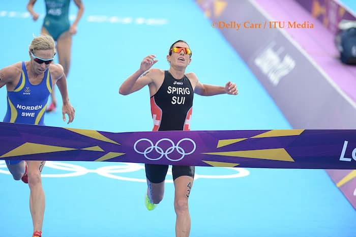 Nicola Spirig wins London 2012