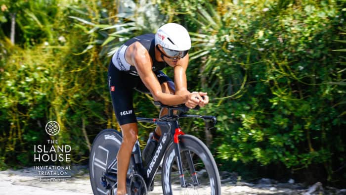 Island House Invitational Triathlon 2017 - Terenzo Bozzone. Photo: Tommy Zaferes