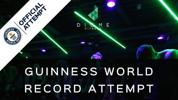 Digme Fitness Guinness World Record