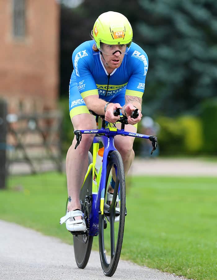 Karl Alexander at the Outlaw Triathlon