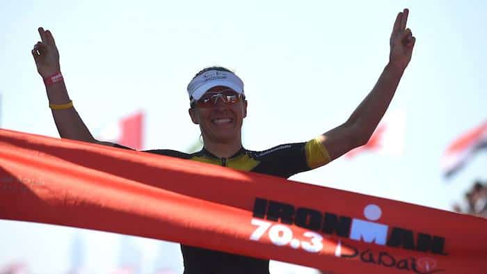 Anne Haug IRONMAN 70.3 Dubai (and Oceanside winner)