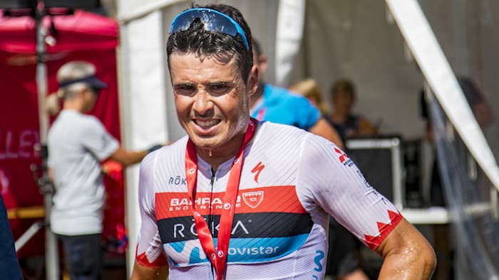 WANAKA, NEW ZEALAND - FEBRUARY 17: Javier Gomez of Spain competes during 2018 Challenge Wanaka on February 17, 2018 in Wanaka, New Zealand. (Photo by Neil Kerr/Getty Images)