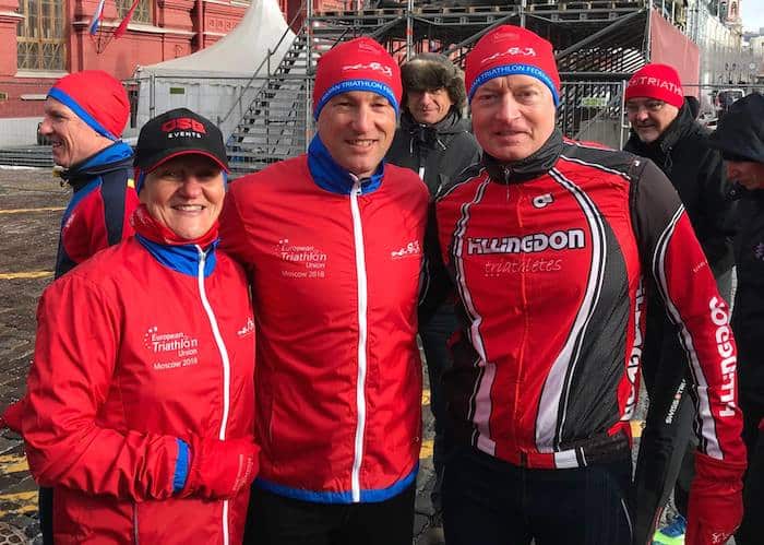 Running in Moscow with Luc Van Lierde