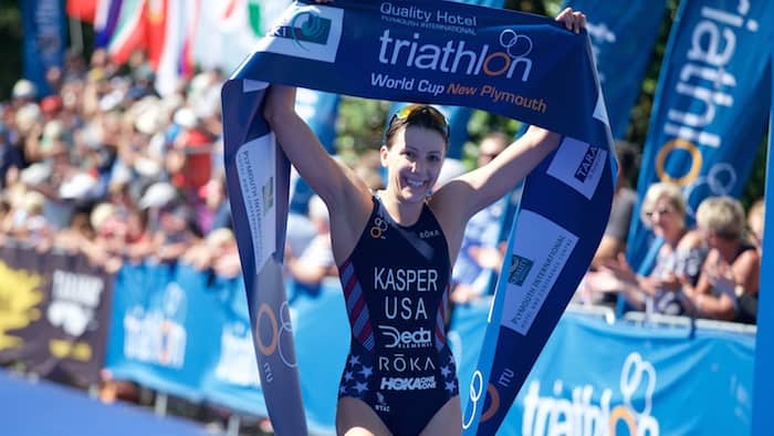 Kirsten Casper ITU Triathlon World Cup New Plymouth