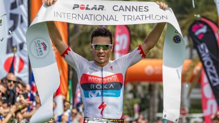 Javier Gomez Polar Cannes International Triathlon 2018